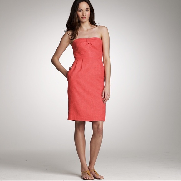 J. Crew Dresses & Skirts - J Crew pink sparkle strapless dress